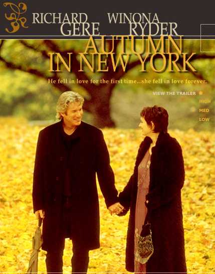 Autumn in New York Poster