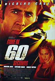 Gone in Sixty Seconds Poster
