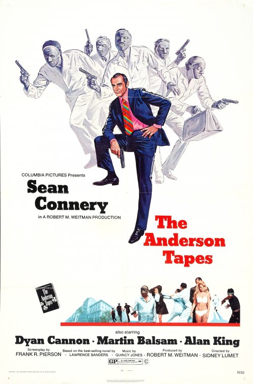 The Anderson Tapes Poster