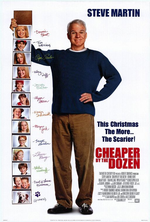 Cheaper by the Dozen Poster
