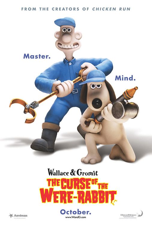Wallace & Gromit in The Curse of the Were-Rabbit Poster