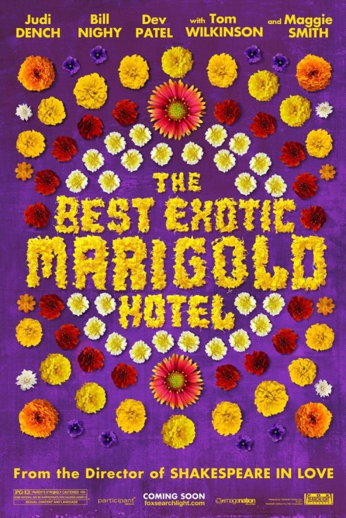 The Best Exotic Marigold Hotel Poster