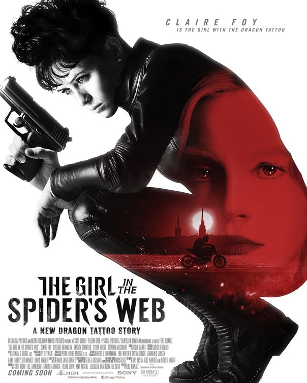 The Girl in the Spider's Web Poster