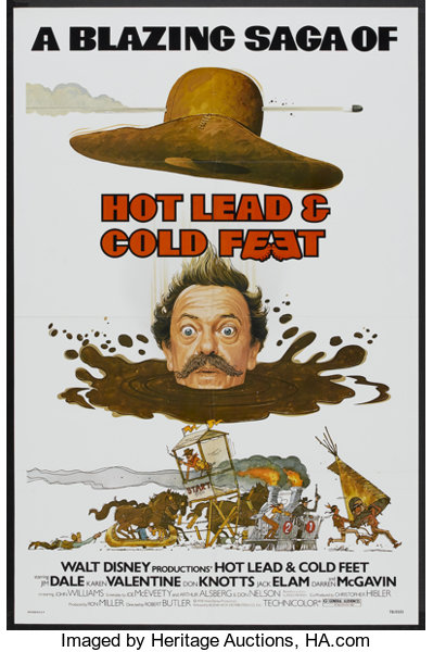 Hot Lead and Cold Feet Poster