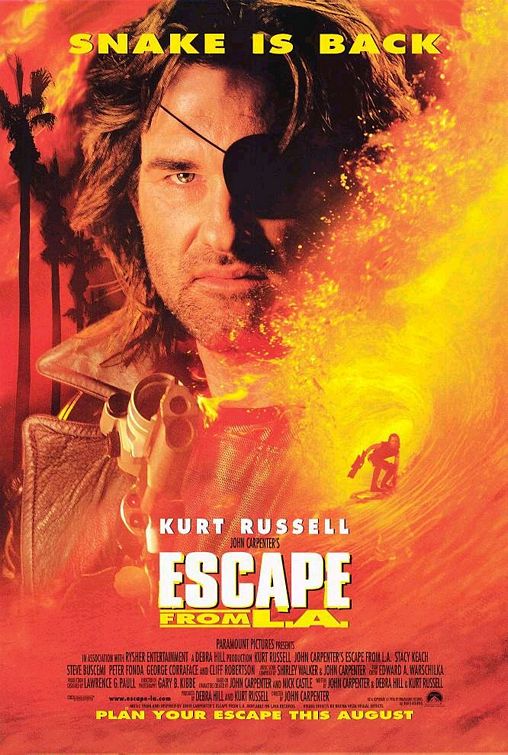 Escape from L. A. Poster