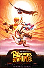 Rescuers Down Under Poster